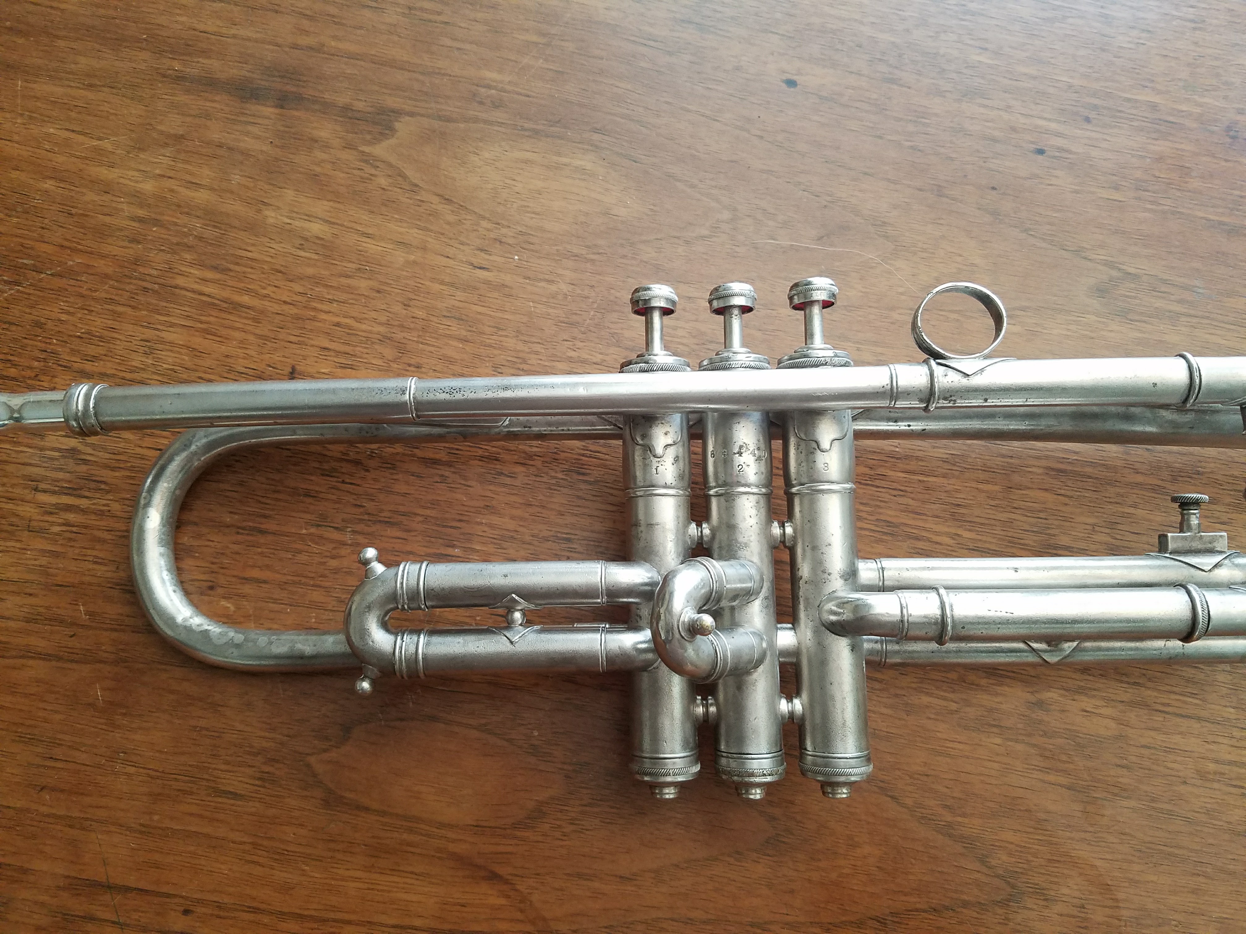 Full horn after restoration