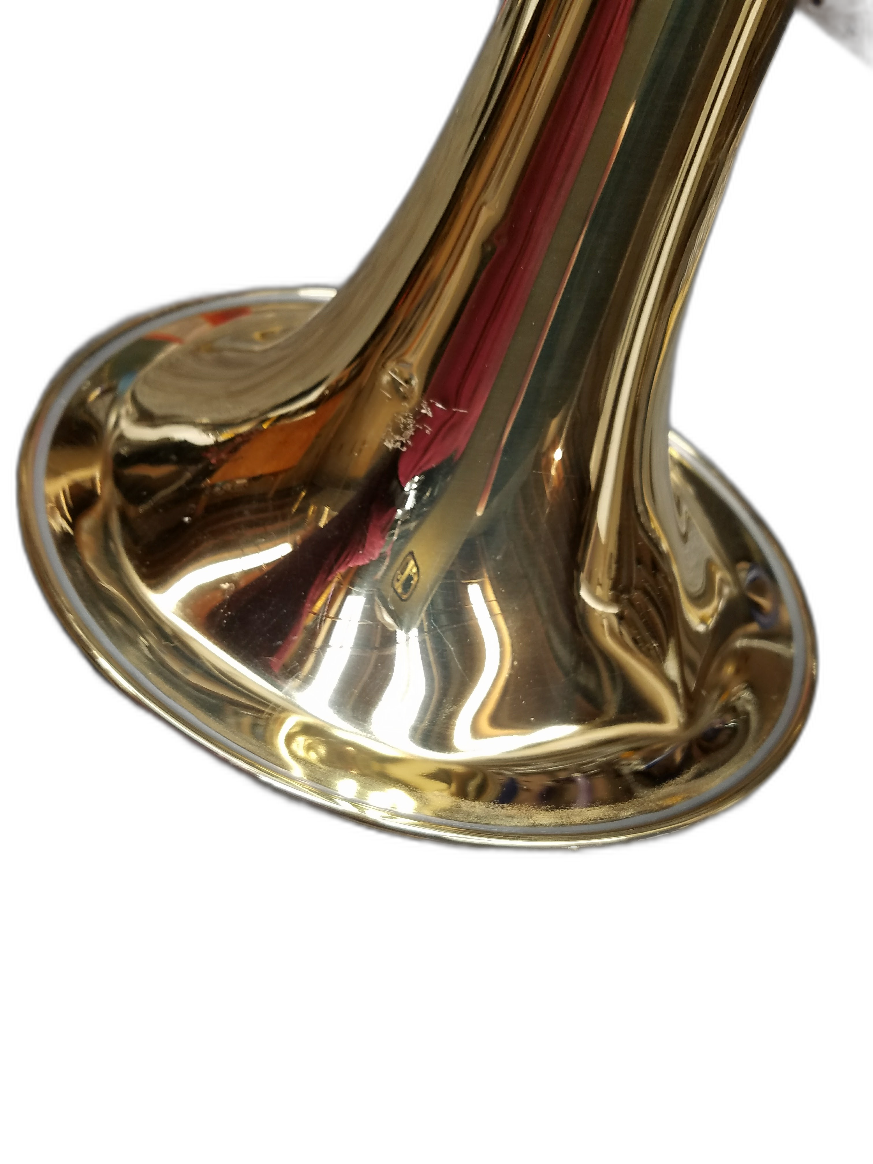 Trumpet bell after repair